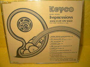 【CD/非売品プロモ】Keyco「REMIX ALBUM Impressions」