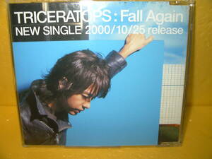 【CD/非売品プロモ】TRICERATOPS「Fall Again」