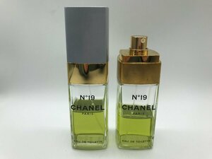 ■【YS-1】 香水 ■ シャネル CHANEL ■ NO19 EDT オードトワレ 100ml ■ 2点セット まとめ 【同梱可能商品】K■