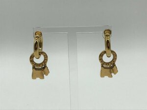 #[YS-1] Agata AGATHA earrings # terrier GP gold group top total length 3.3cm [ including in a package possibility commodity ]K#