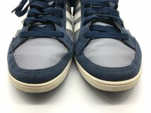 ■【YS-1】 アディダス adidas スニーカー ■ 24,5cm ネイビー系 × グレー系 × 赤系 【同梱可能商品】K■_画像5