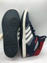 ■【YS-1】 アディダス adidas スニーカー ■ 24,5cm ネイビー系 × グレー系 × 赤系 【同梱可能商品】K■_画像3