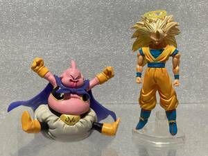 ドラゴンボール　HG　2種セット　ガチャ　スーパーサイヤ人３　魔人ブウ　