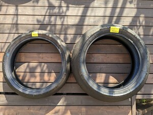 DUNLOP ダンロップ ST1000 スリックタイヤ KR149 120/70R17 H3 + KR133 200/60R17 M1 90分使用