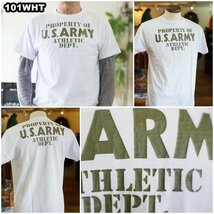 バズリクソンズ 　BUZZ RICKSON'S 　　BR79348 Ｔシャツ 半袖 　U.S.ARMY 　ATHLETIC DEPT　　サイズ M_画像4