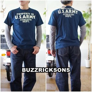 バズリクソンズ 　BUZZ RICKSON'S 　　BR79348 Ｔシャツ 半袖 　U.S.ARMY 　ATHLETIC DEPT　　サイズ L