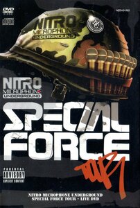 SPECIAL FORCE TOUR 限定 NITRO MICROPHONE UNDERGROUND dabo deli gore-tex macka-chin suiken s-word dev large ブッダブランド nitraid