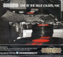 LIVE @ THE BLUE COURTS NYC DIAMOND D 限定 廃盤 limited d.i.t.c. big l lord finesse buckshot showbiz ag fat joe o.c. pete rock muro_画像2