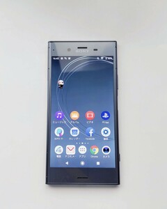 訳あり　docomo SO-01K SONY Xperia XZ1　SIMロック解除済 Moonlit Blue　利用制限◯