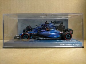 限定値下げ 海外別注品 PMA 1/43 ウィリアムズ メルセデス F1 FW45 A.アルボン No.23 2023 バーレーンGP 限定333台