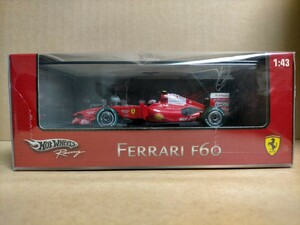 【バーコード仕様】 マテル 1/43 スクーデリア フェラーリ F1 F60 K.ライコネン No.4 2009