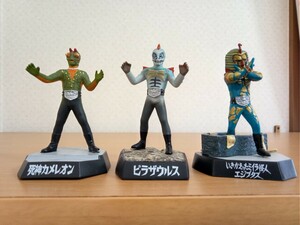 仮面ライダー怪人名鑑 3体　セット