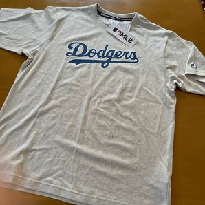 Mサイズ 新品 MLB 半袖シャツ ロサンゼルス ドジャース 大谷翔平 メジャーリーグ ロゴTシャツの画像2
