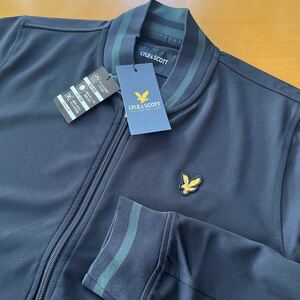 春物サラッと快適Ｌサイズ　新品ライル&スコット　LYLE&SCOTT 吸水速乾　お肌を守るＵＶ対策 ストレッチ薄手ドライジップアップジャケット