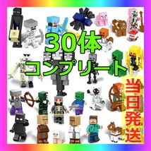 マインクラフト　LEGO　レゴ　互換　マイクラ　ミニフィグ　30体_画像1