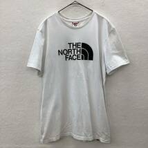 THE NORTH FACE ノースフェイス ロゴ 半袖 Tシャツ 白 size M 75426_画像2