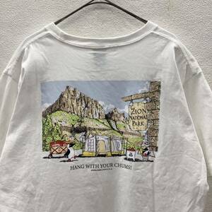 CHUMS チャムス S/S Tシャツ プリント size XL 77980