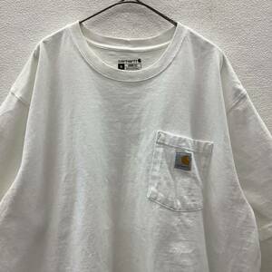 Carhartt LOOSE FIT Tee カーハート ルーズフィット オーバーサイズ ポケットTシャツ ホワイト size XL 78467