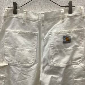 Carhartt カーハート ペインター ショートパンツ オーガニックコットン size 32 ホワイト 78767