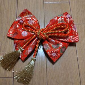  The Seven-Five-Three Festival hair ornament ribbon ornamental hairpin .3 -years old 5 -years old 7 -years old Showa Retro 