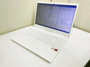 【UEFI起動確認済み／中古】LAVIE 【PC-N1510AAW】(Athlon Silver 3050U, RAM 8GB, HDD無し) ★本体＋ACアダプタ