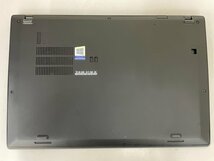 【UEFI起動確認済み／中古】ThinkPad X1 Carbon [TYPE 20KG-S20H00] (Core i5-8250U, RAM8GB, SSD 無し) 本体＋ACアダプタ●UEFI-BATT NG_画像3