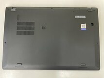 【UEFI起動確認済み／中古】ThinkPad X1 Carbon [TYPE 20KG-S20H00] (Core i5-8250U, RAM8GB, SSD無し) 本体＋ACアダプタ●バッテリーNG_画像3