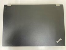 【UEFI起動確認済み／中古】ThinkPad L570 【20JR-A0NNJP】 (Core i5-6200U, RAM4GB, HDD無し) ★本体＋ACアダプタ●タッチパッド難あり/④_画像2