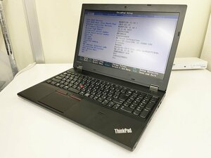 【UEFI起動確認済み／中古】ThinkPad L570 【20J9-S37S00】 (Core i5-7200U, RAM4GB, HDD無し[OS無し]) ★本体＋ACアダプタ ⑤