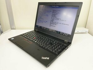 【UEFI起動確認済み／中古】ThinkPad L570 【20JR-A0NNJP】 (Core i5-6200U, RAM4GB, HDD無し) ★本体＋ACアダプタ/④