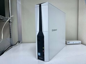 【BIOS起動確認済み／中古】Endeavor MR4600E（Core i7-6700, RAM4GB, HDD無し）★本体＋ACケーブル●USBポート１箇所故障