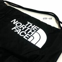 THE NORTH FACE ノースフェイス キッズ ナップサック ジムサック 新学期 巾着 体操着袋 シューズ入れ ブラック 日本未発売_画像9