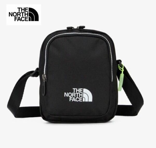 THE NORTH FACE ノースフェイス キッズクロスバッグ ミディアム ショルダーバッグ 小物収納 ブラック 日本未発売