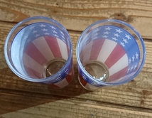 50s 60s vintage usa cup ヴィンテージ アメリカ 星条旗 コップ glass グラス_画像3