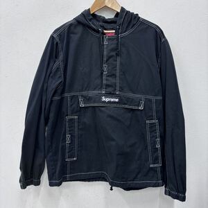 ⑮ supreme ジャケット パーカー contrast ブラック