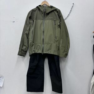 ⑮ SHIMANO スポーツウェア L カーキ RA-017R GORE-TEX ベーシックスーツ