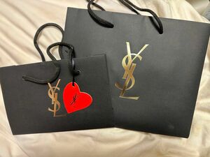 YSL ショッパー　イブサンローラン　2袋