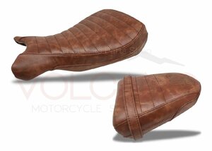 BMW R NINE T 2014～2022用 VOLCANO イタリア製 革素材 シートカバー SEAT COVER