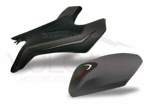 MV AGUSTA BRUTALE 800 RR 2017～2022用 VOLCANO イタリア製 革素材 シートカバー SEAT COVER