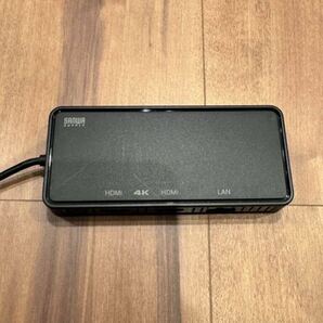 ディスプレイアダプタ USB HDMI 変換 4K 60Hz 2出力 2画面 サンワサプライ USB-CVU3HD3 SanwaSupply パソコン ディスプレイ PCの画像4