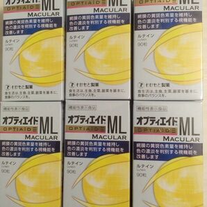 043-6　オプティエイドML MACULAR 90粒 6箱セット オプティエイド エムエル マキュラ オプティエイドエムエル