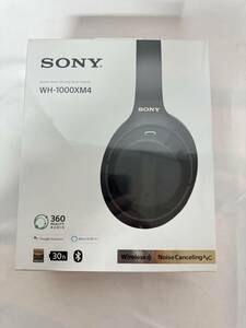 新品未使用 箱潰れ ソニー SONY ノイズキャンセリングヘッドホン WF-1000XM4B 　②