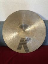 【EAK】K Zildjian Crash Ride 18インチ 1500g_画像6