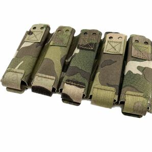 送料無料 新品 UNOBTAINIUM GEAR アンオブタニウムギア 5x Handgun Magazine Pouch 5連 エラスティック ピストルマグポーチ マルチカムの画像3