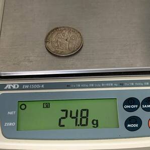 【T0310③】ペルー 1ソル 銀貨 1871年 約24.8g 外国 海外 硬貨 貨幣 コレクション ヴィンテージ 世界 シルバー SV 銀の画像9