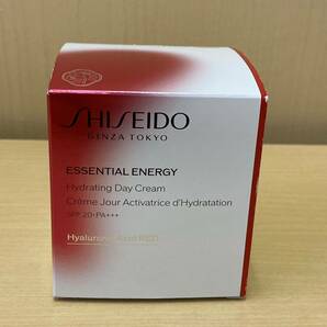 【TS0317】 SHISEIDO 資生堂 エッセンシャルイネルジャ ハイドレーティング デークリーム 50g 開封済 数回使用？ SPF20 PA+++の画像2