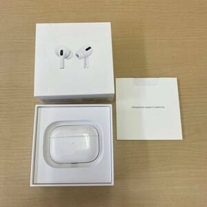 【TS0317】 Apple AirPods Pro エアーポッズ プロ 第1世代 MWP22J/A A2190 ワイヤレスイヤホン Bluetooth キズ汚れあり 動作問題なし