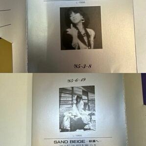 【TS0315】テレカ 中森明菜 カードエキシビション AKINA NAKAMORI Card Exhibition 1982~1987 50度数×全18枚組 未使用 コレクションの画像7