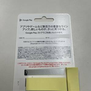 【TK0326】未使用 Google playギフトカード 5000円分 グーグルプレイカード の画像2