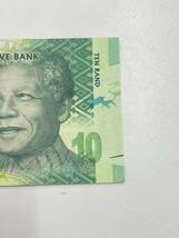 【TK0330】南アフリカ 10 ランド 札 紙幣 海外 SOUTH AFRICA TEN RAND 外国 貨幣 コレクション_画像2